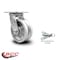 Service Caster 5 Inch V Groove Semi Steel Swivel Caster with Roller Bearing and Swivel Lock SCC SCC-30CS520-VGR-BSL - alternate 5